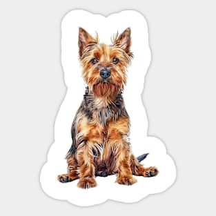 Australian Terrier Sticker